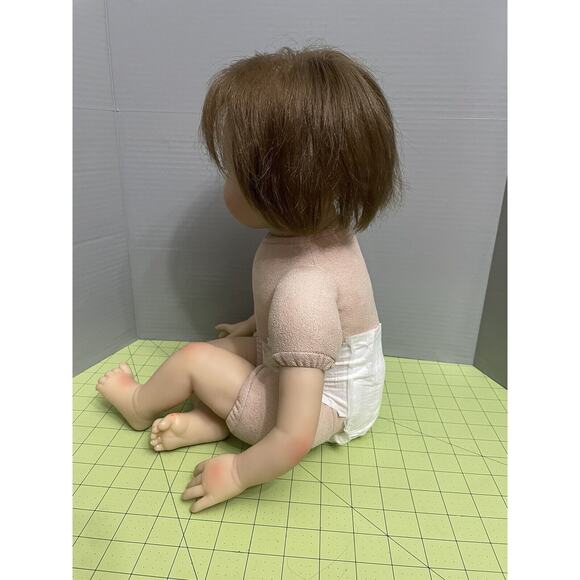Kaydora Lifelike Realistic 20” Inch Handmade Vinyl Girl Baby Doll Rooted Hair - Picture 8 of 13